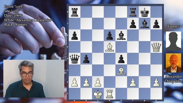 Too Much of Sacrifice || Ostapenko vs Yartsev || Correspondence Game смотреть онлайн