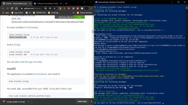 Emulando android no Windows смотреть онлайн