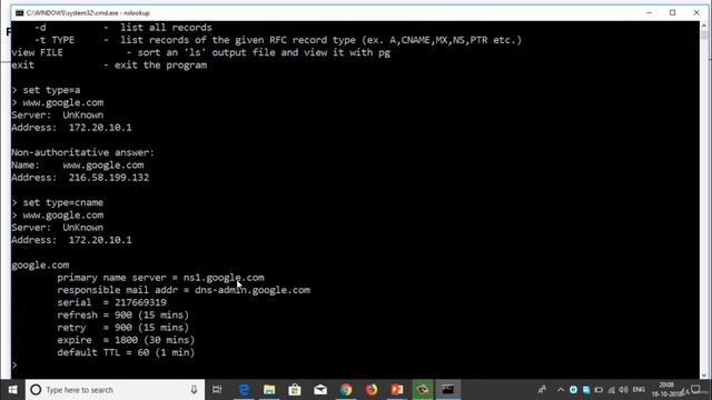 Ethical Hacking – Beginners to Expert Level (3 Footprinting a target network using nslookup) смотреть онлайн