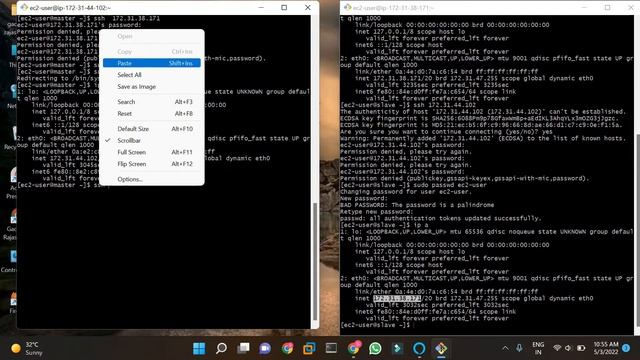 How to configure Password less ssh between 2 AWS EC2 instances using SSH Keys смотреть онлайн