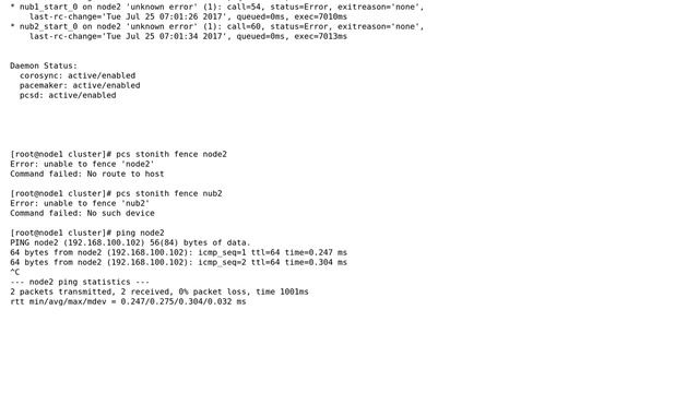 Unix & Linux: pcs stonith not working (2 Solutions!!) смотреть онлайн