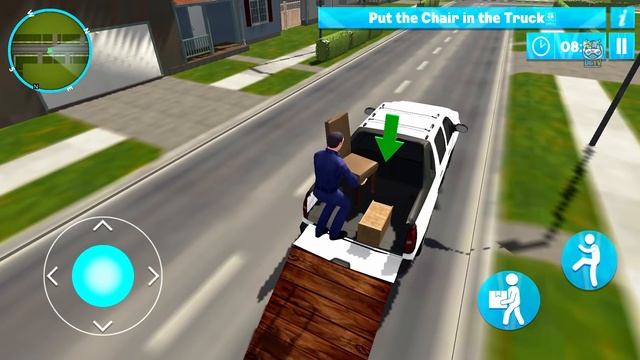 House Movers Job Simulator #3 - Packers & Movers Transport Truck - Android Gameplay смотреть онлайн