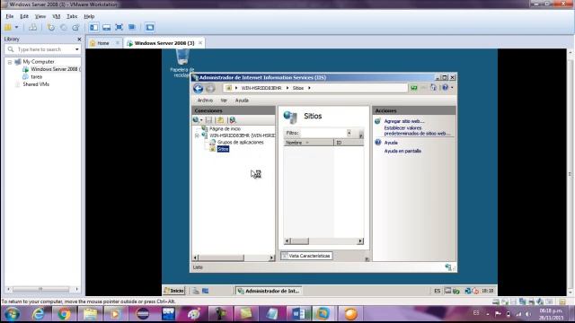 Practica Servidor FTP bajo Windows Server 2008 parte 1 смотреть онлайн
