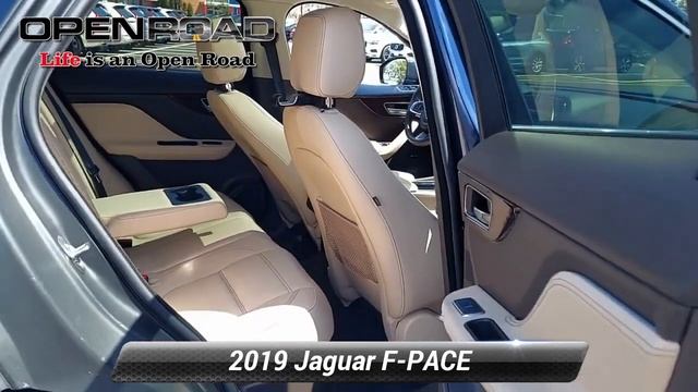 Used 2019 Jaguar F-PACE 25t Prestige, Edison, NJ 1492A смотреть онлайн