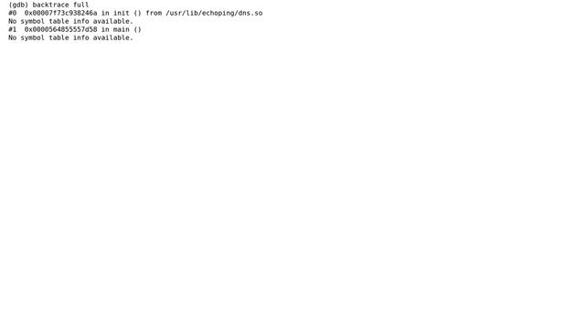 Unix & Linux: Segmentation fault with echoping смотреть онлайн