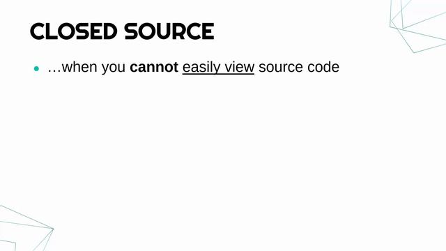 Open and Closed Source Software смотреть онлайн