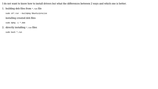 Ubuntu: AMD different ways to install drivers смотреть онлайн