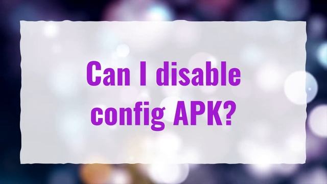 What is config APK on my phone? смотреть онлайн