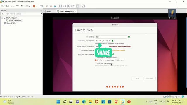 Instalacion Maquina Virtual Linux смотреть онлайн