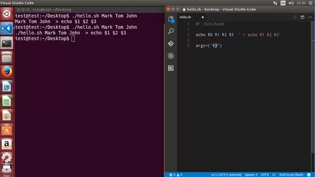 Shell Scripting Tutorial for Beginners 4 Pass Arguments to a Bash Script 3 смотреть онлайн