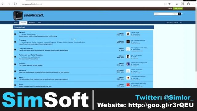 SimSoft 4 (2016) - Computercraft OS | GUI Update смотреть онлайн