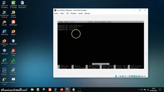 Konfigurasi Demilitarized Zone Di Virtual Box смотреть онлайн