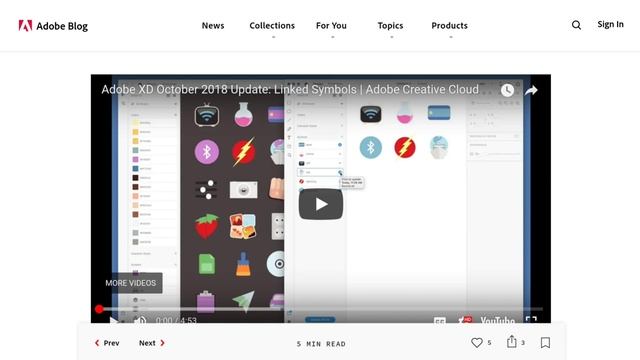 Adobe XD Update Overview | October 2018 🔥🔥 смотреть онлайн