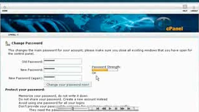 Cari.net -How To Change Your Account Password In CcPanel