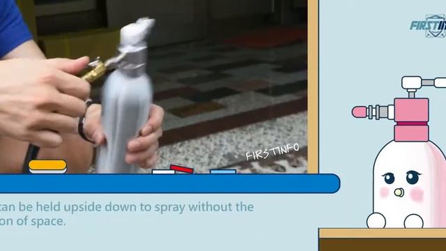 A1632 FIRSTINFO Aluminum Can Pneumatic / Manual Refillable Fluid Pressure Sprayer + Jet Nozzle смотреть онлайн