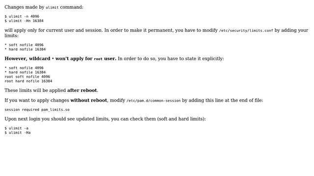 Unix & Linux: modify and apply limits.conf without reboot (2 Solutions!!) смотреть онлайн