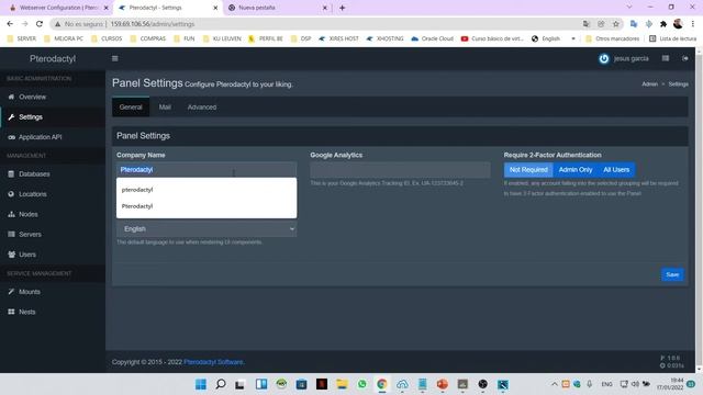 Como Instalar Pterodactyl - Panel Y Wings