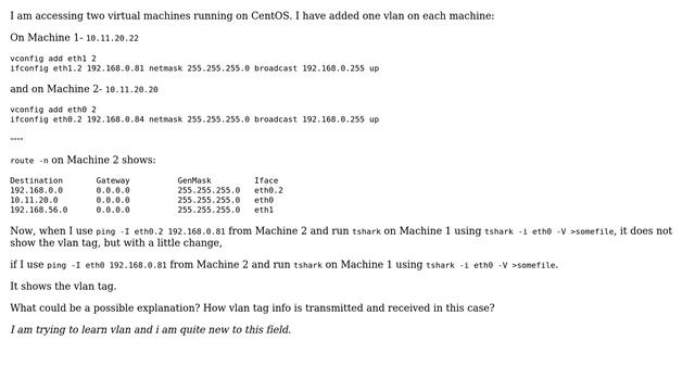 DevOps & SysAdmins: On which interface do I see the VLAN Tag packet смотреть онлайн