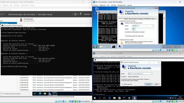 CONFIGURACIÓN DE DOS ADAPTADORES DE RED Y CONEXIÓN A ESCRITORIO REMOTO EN WINDOWS SERVER 2022 смотреть онлайн