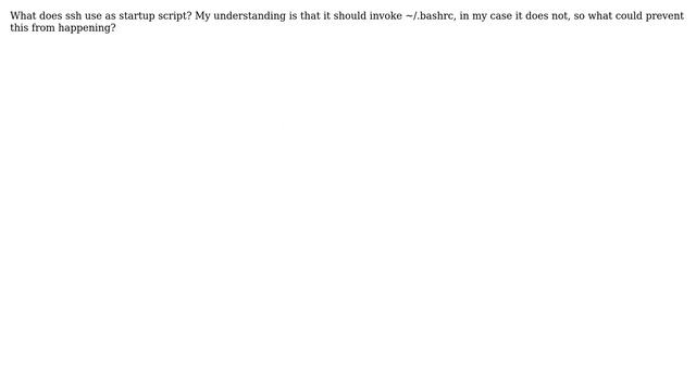 Using PUTTY to SSH to Linux - neither .bashrc nor .rlogin execute смотреть онлайн