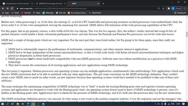 604 | L11 | Multimedia Technology | MMX Instruction Sets Characteristics | by VGP смотреть онлайн