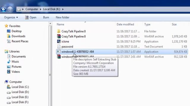 কি ভাবে Windows 7 এ Service pack 1/ SP1 inistall করবেন Offline 32 bit/ 64 bit installation. смотреть онлайн