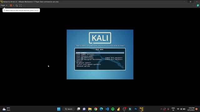Download and Install Kali Linux on VMWare Workstation 17| Complete tutorial (2023) смотреть онлайн