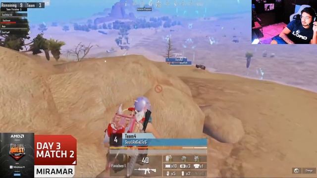 🔴BGMI | AMD Presents Streamer Quest with Windows 11 powered by Lenovo | DAY 3 смотреть онлайн