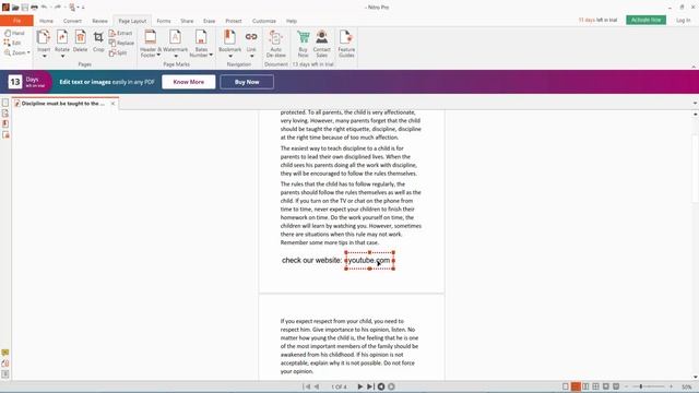 How to remove weblinks from PDF File using Nitro Pro смотреть онлайн