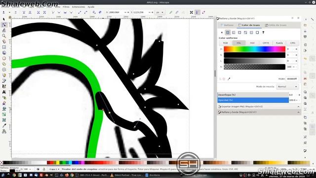 inkscape En Linux Tutorial Curso Completo Bien Explicado dibujando a AMLO Vector Escala caricatura смотреть онлайн