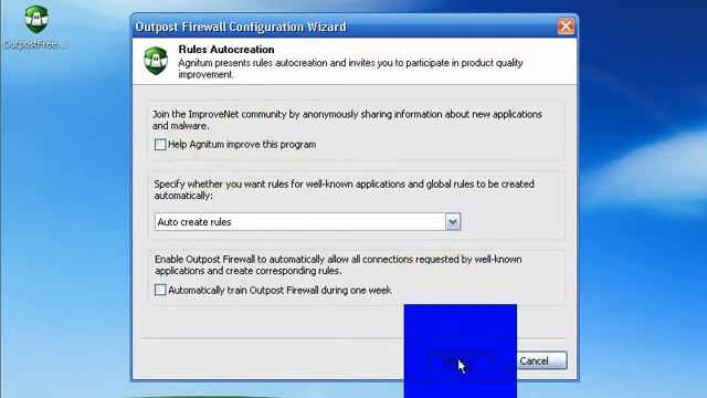 Outpost Firewall 2009: firewall free per Windows смотреть онлайн