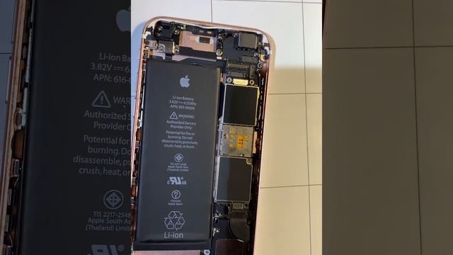 iPhone 6s battery replacement смотреть онлайн