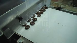 Линия глазирования и покрытия шоколадом разнообразных изделий