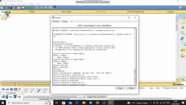 Tutorial instalasi jaringan VLAN di Cisco Packet Treaser смотреть онлайн