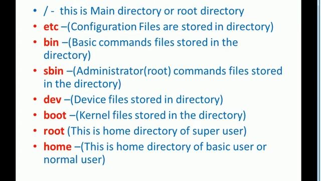What are the Unix Family Default file Directory смотреть онлайн