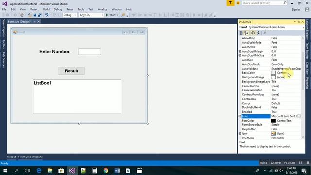 How to make Application of Factorial or Program of Factorial in Windows Form VB.Net? смотреть онлайн