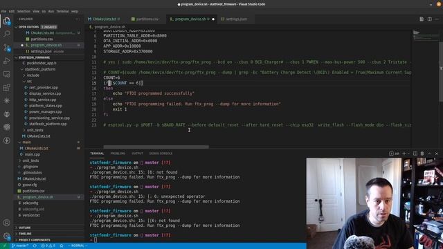 ESP32 Product Creation Journey: Firmware Programming Script смотреть онлайн