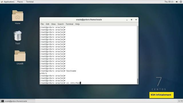 How To Change Hostname In Linux Machine смотреть онлайн