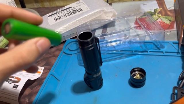 Фонарик налобный распаковка aliexpres superfire th04 18650 смотреть онлайн