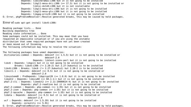 Unix & Linux: steam / libc6 (i386) installation fails смотреть онлайн