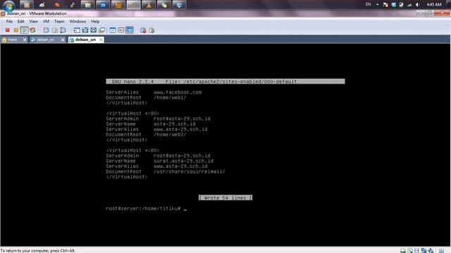 konfigurasi Admin Server untuk 2 domain смотреть онлайн