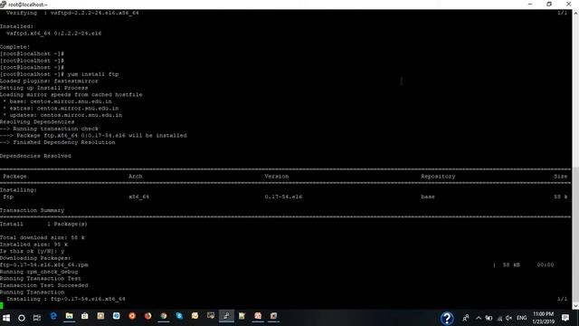 FTP Server In Linux смотреть онлайн