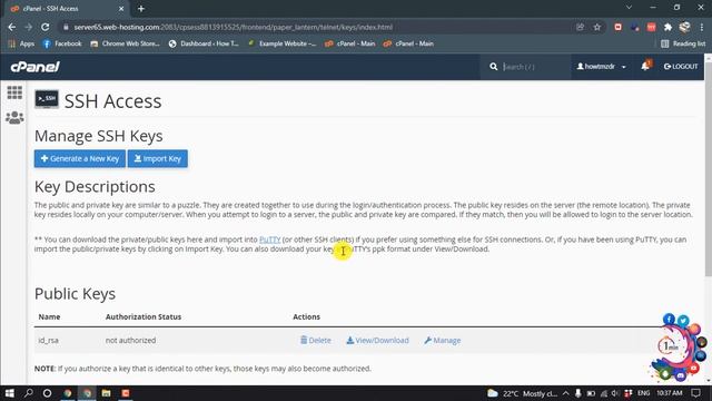 How to ssh into cpanel 2024 | SSH Access | cPanel & WHM Documentation смотреть онлайн