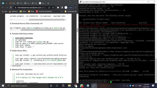 CARA MENGINSTAL ODOO VPS UBUNTU смотреть онлайн