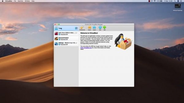 Installing Virtualbox MAC