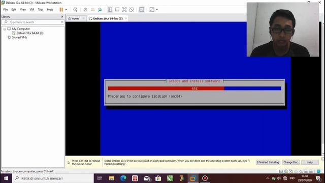 #1 CARA INSTALASI DEBIAN 10 DAN KONFIGURASI IP ADDRESS смотреть онлайн