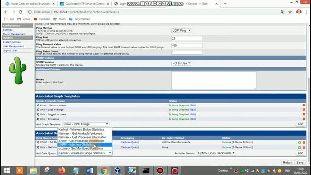 Tugas Besar Network Security-Monitoring Linux Server dengan Syslog Cacti смотреть онлайн