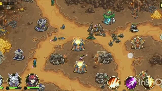 Kingdom War TD: Level 14 NIGHTMARE / GAMEPLAY / GUIDE / WALKTHROUGH / Legends Defense смотреть онлайн