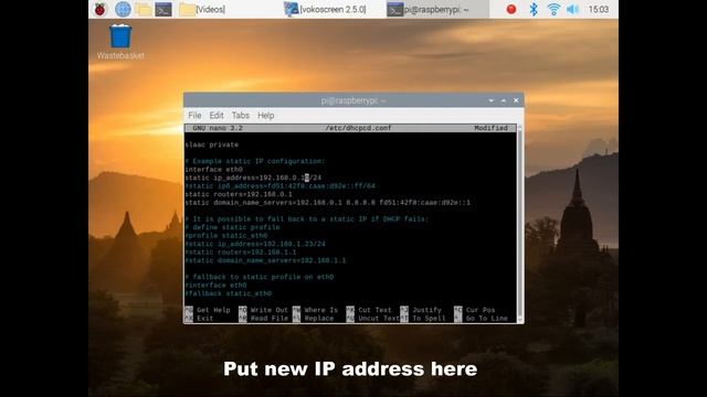 Tutorial - How to set static ip address for Raspberry Pi 4 wireless смотреть онлайн