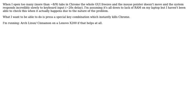 Unix & Linux: Too many tabs in Chrome causes whole computer to freeze смотреть онлайн
